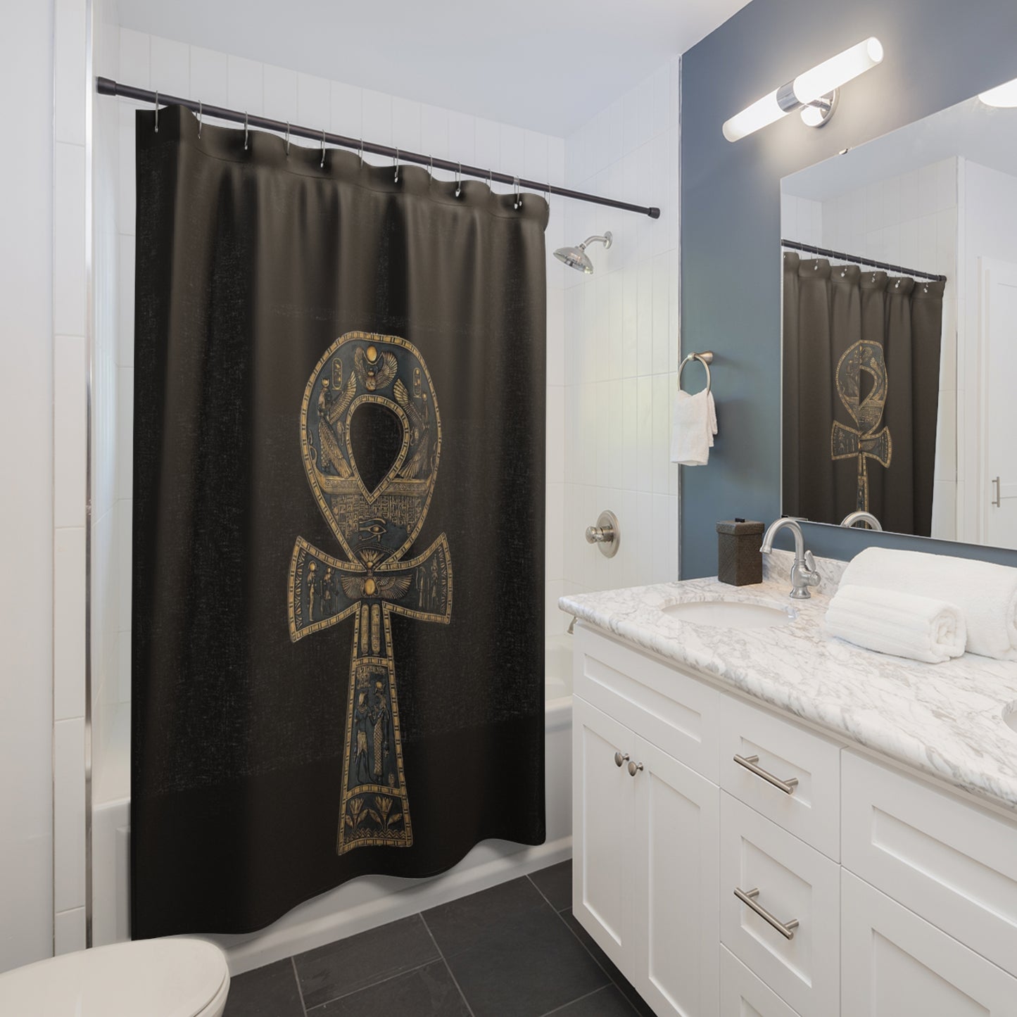 Ankh Shower Curtain
