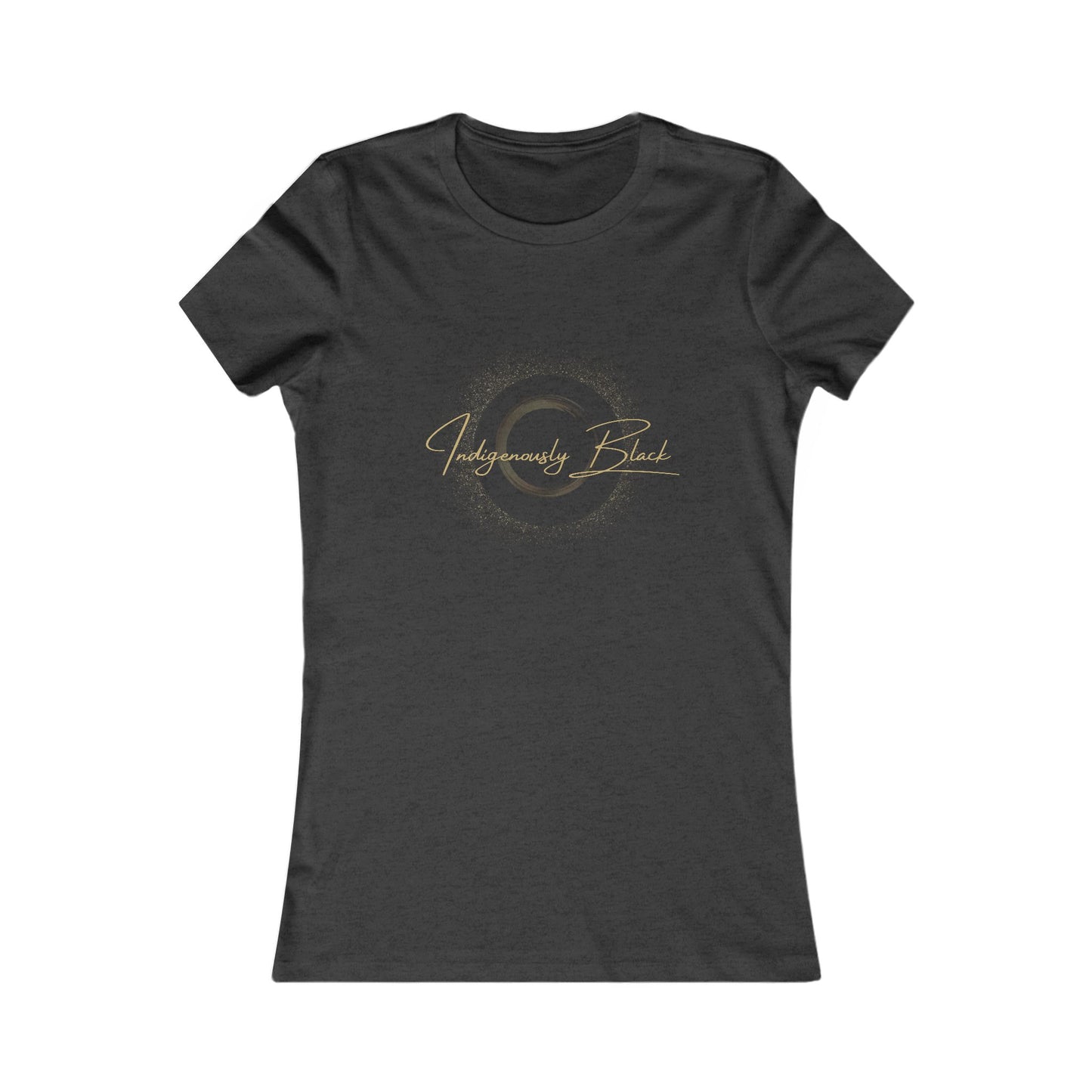 Indigenously Black Logo Tee