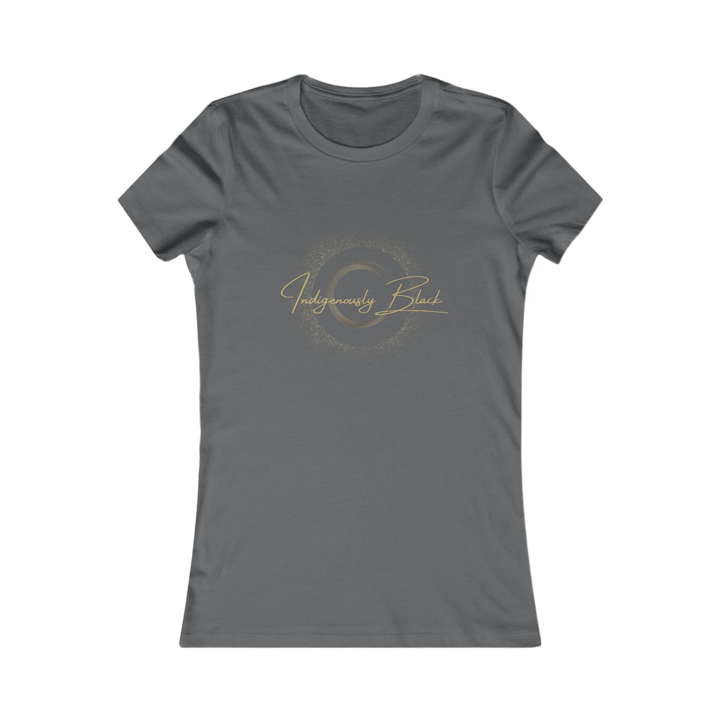 Indigenously Black Logo Tee