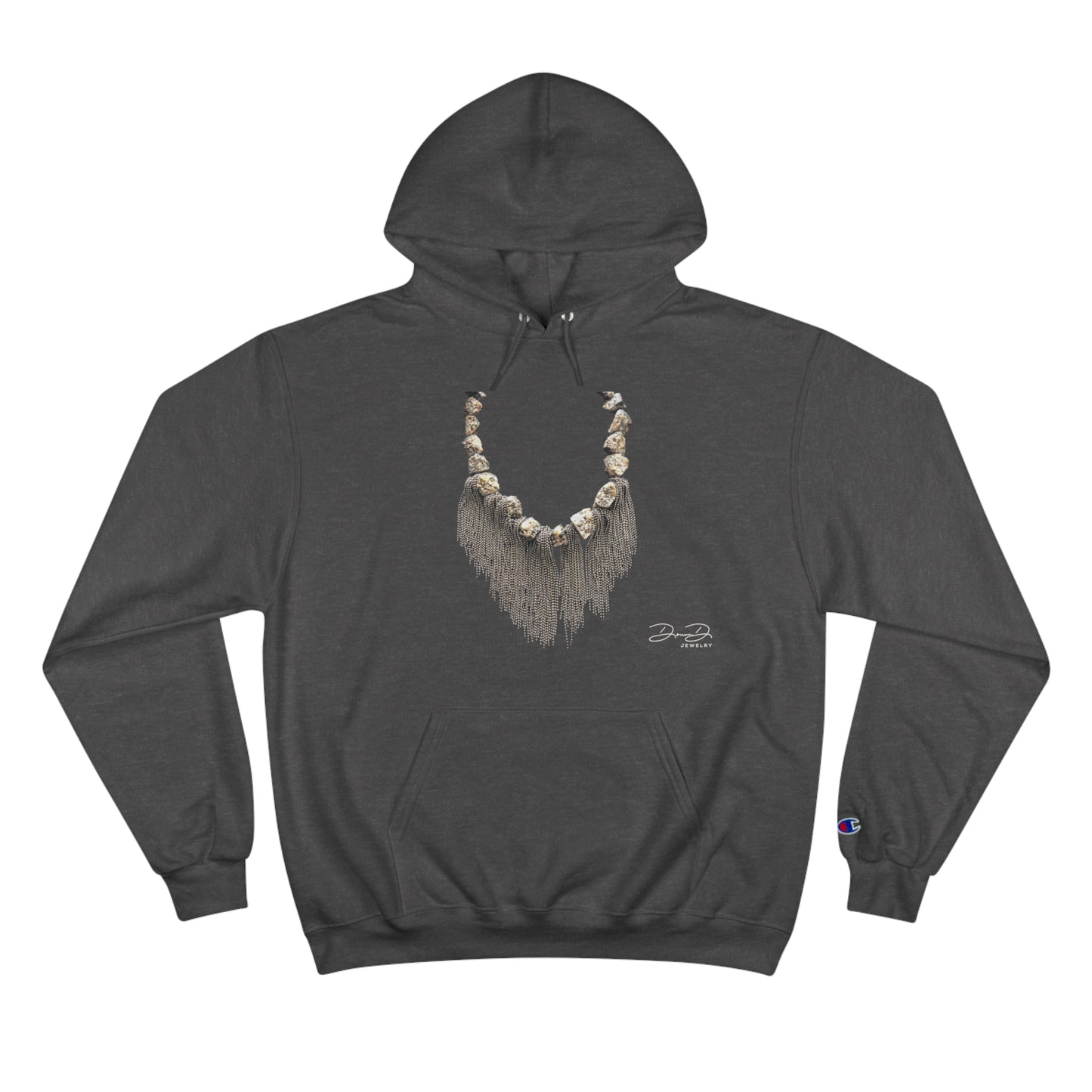 Donna D Pyrite Chain Hoodie