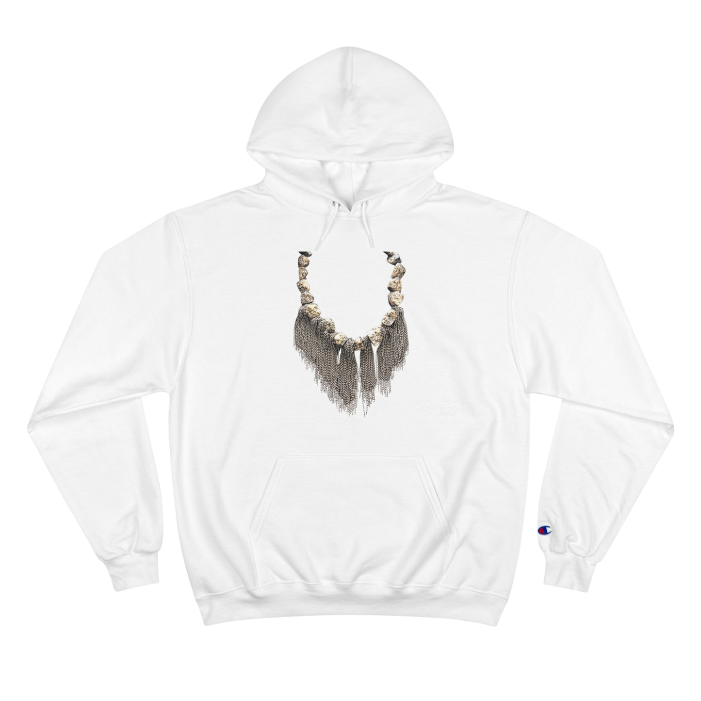 Donna D Pyrite Chain Hoodie