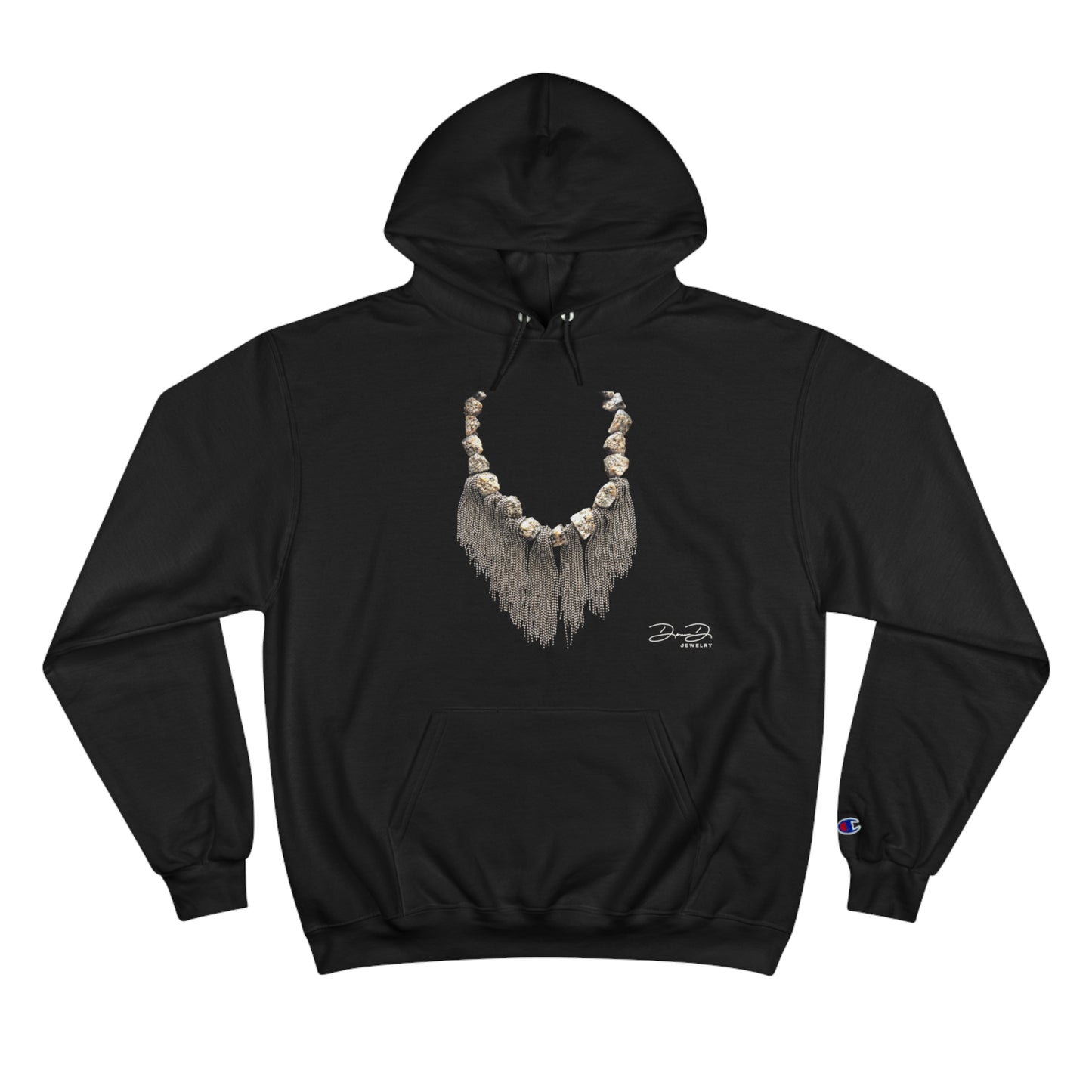 Donna D Pyrite Chain Hoodie