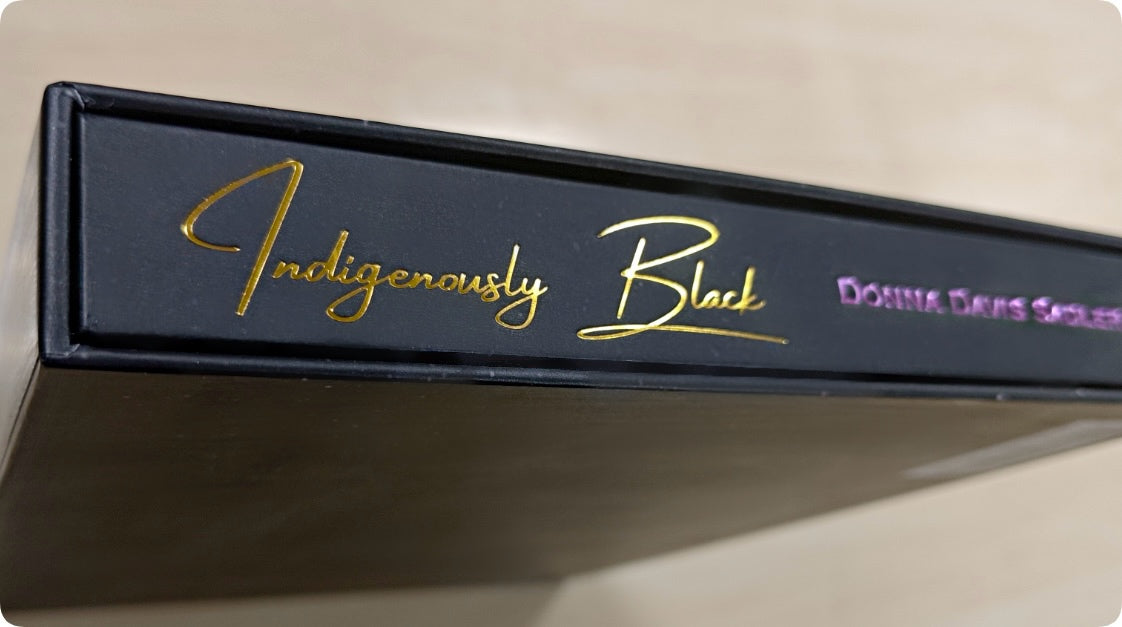 Indigenously Black Coffee Table Book