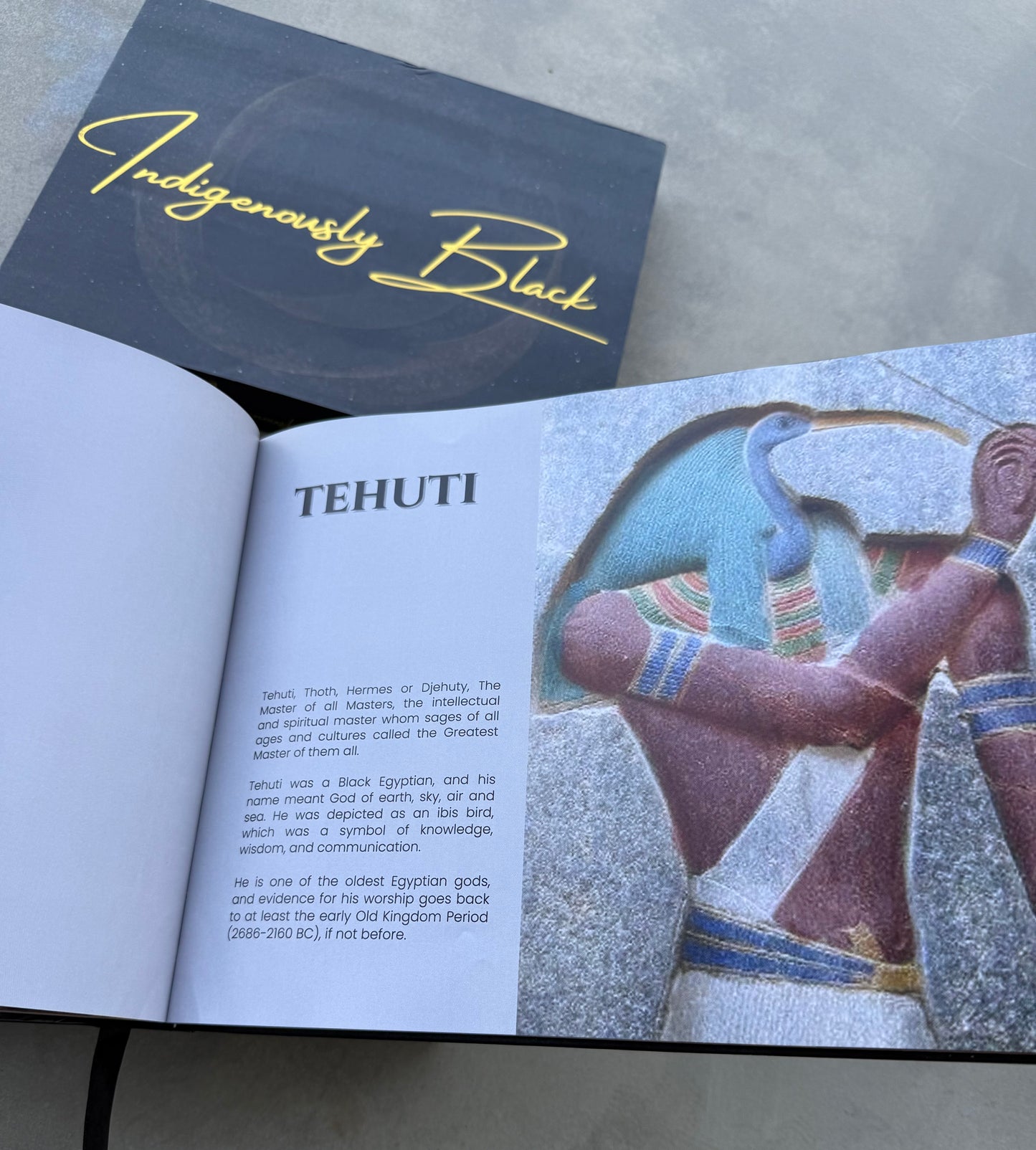Indigenously Black Coffee Table Book
