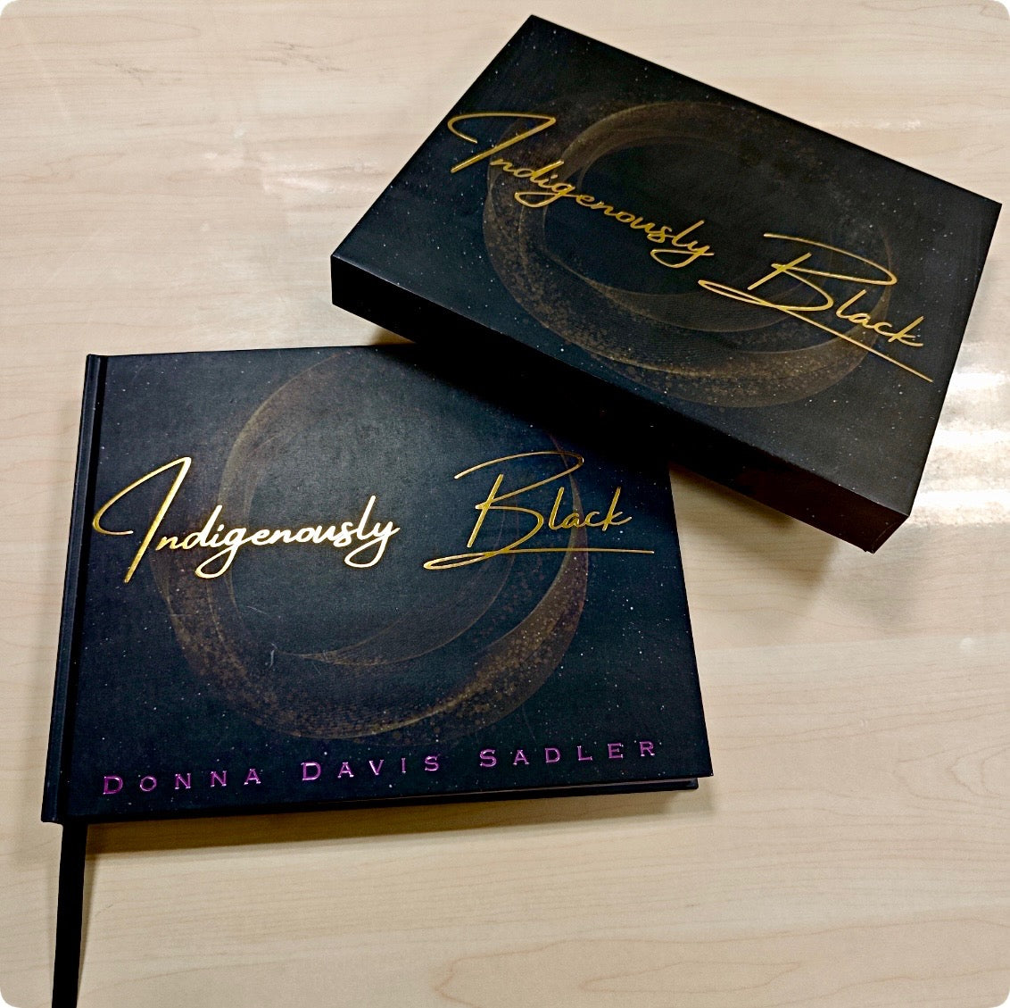 Indigenously Black Coffee Table Book
