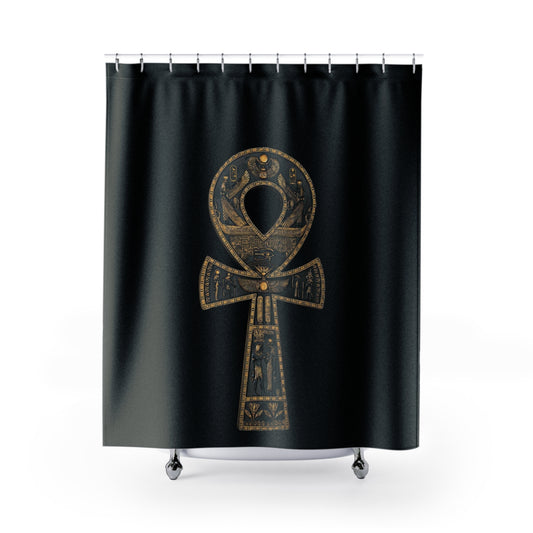 Ankh Shower Curtain