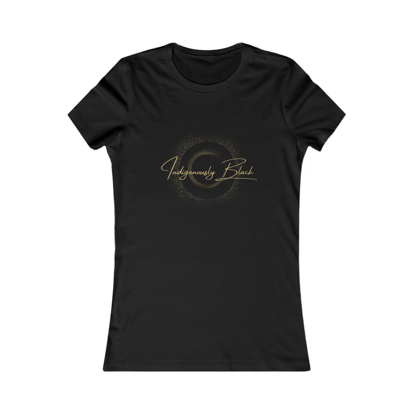 Indigenously Black Logo Tee