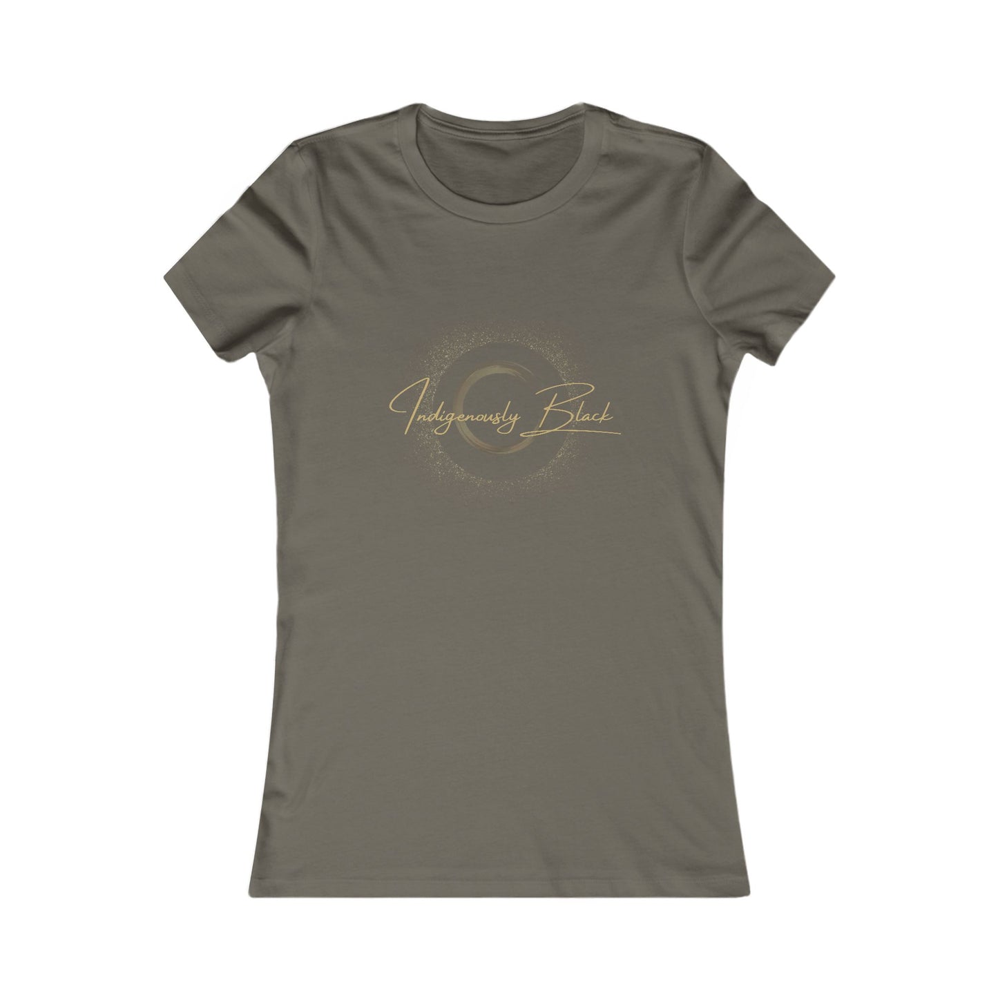 Indigenously Black Logo Tee