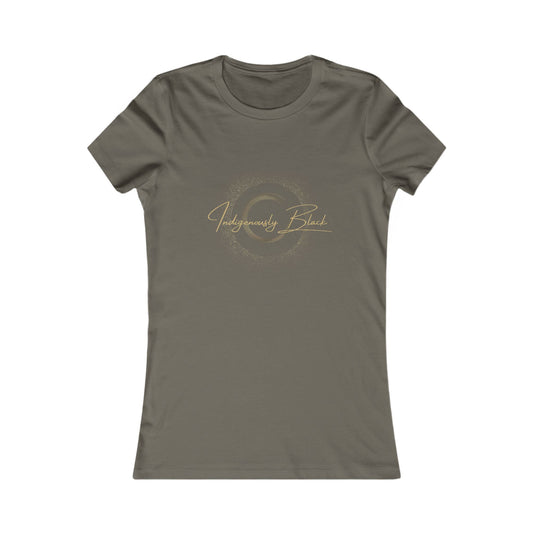 Indigenously Black Logo Tee